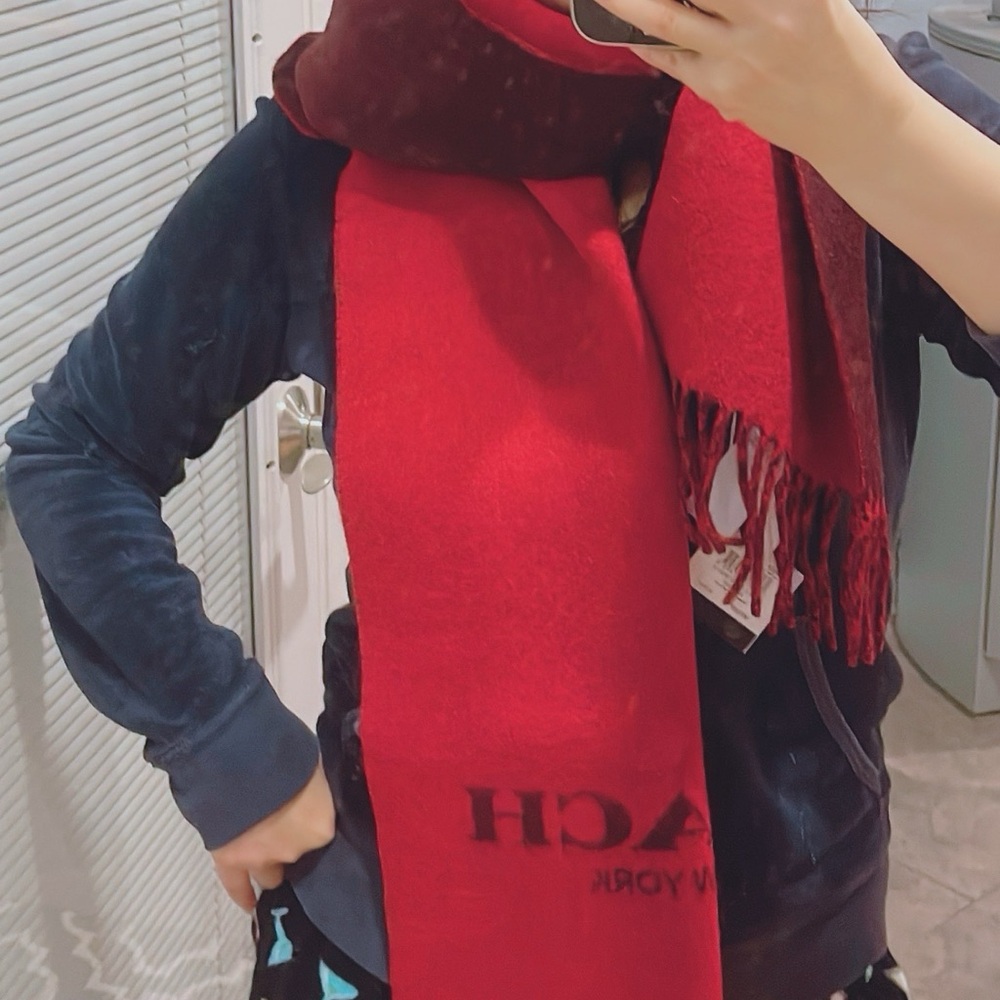 Coach wool scarf . Brand new!